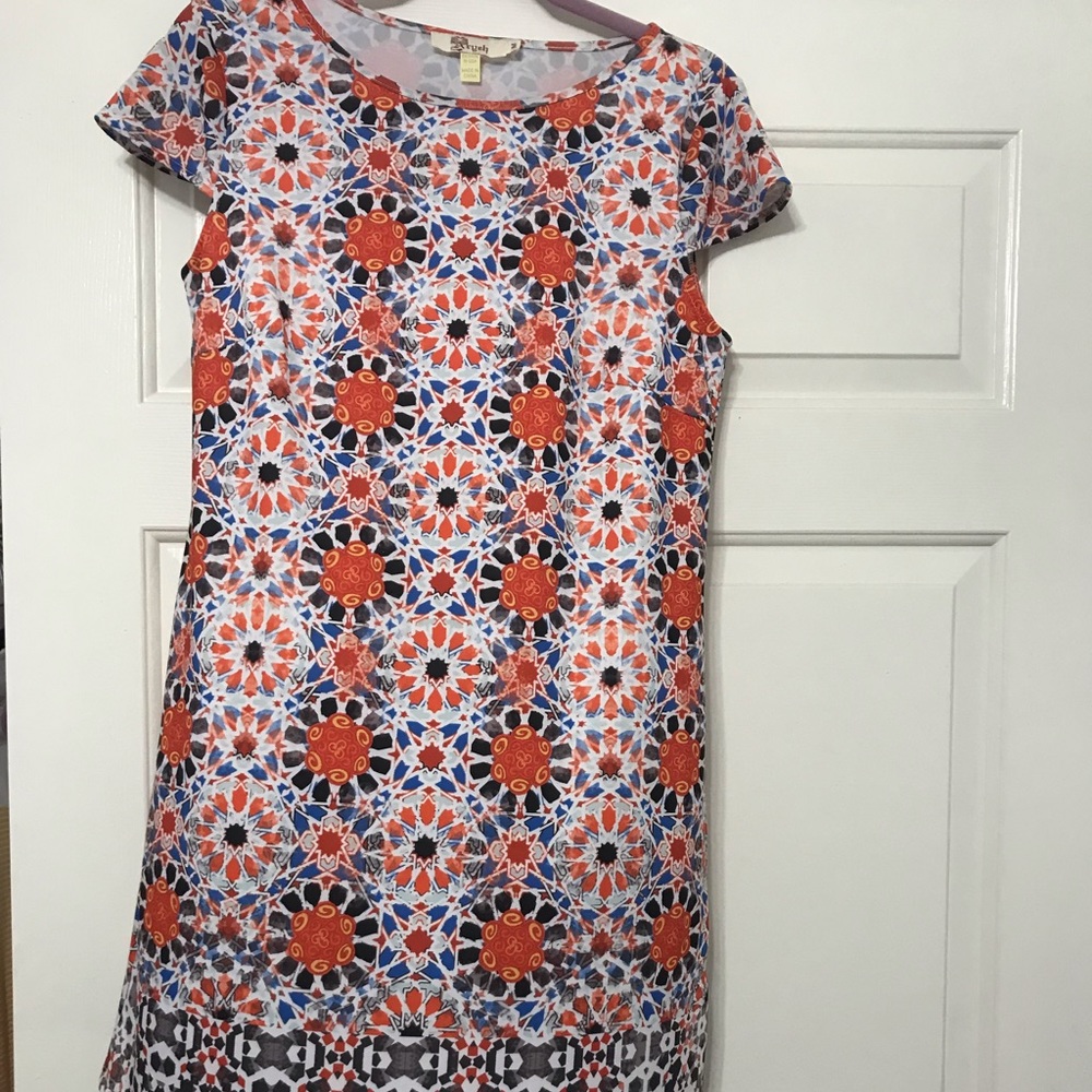 Aryeh Multi-Colored Patterned Dress